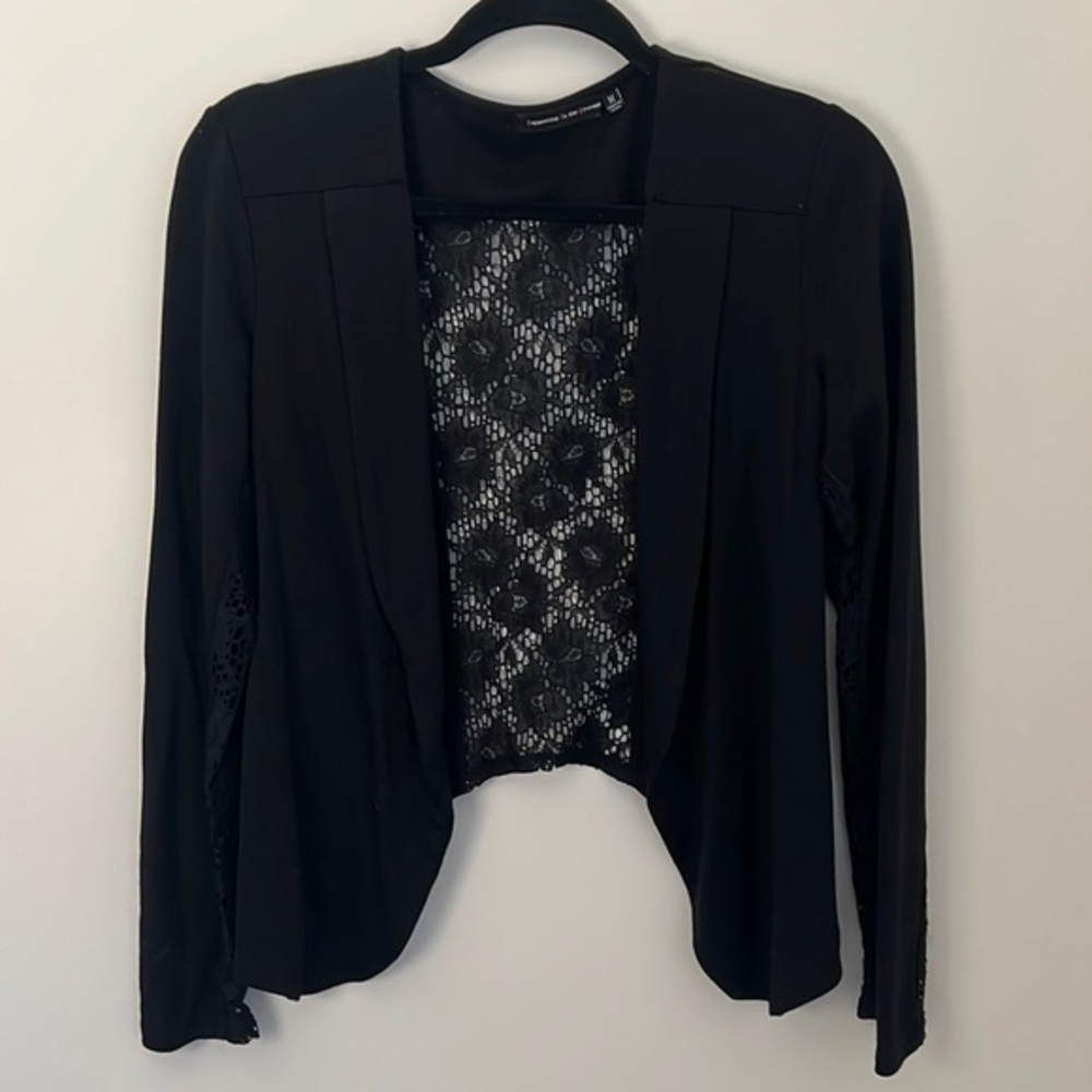 Lace detailed Blazer